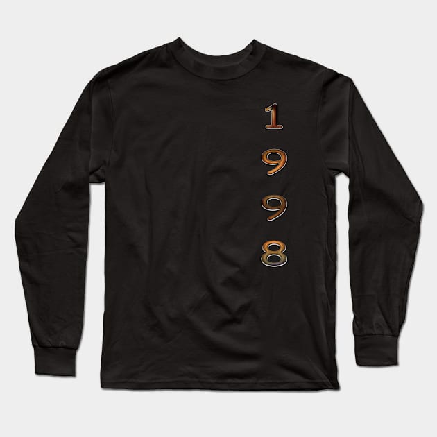 Année 1998 Long Sleeve T-Shirt by Cartsandra B